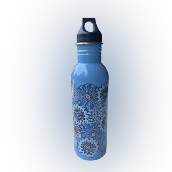 Vera Bradley Other - Vera Bradley Blue Mandala Water Bottle NWOT